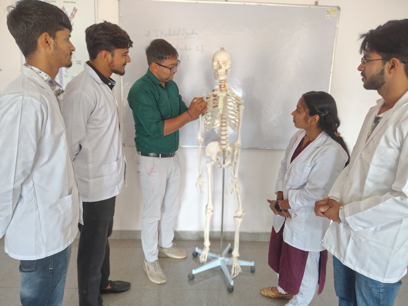 Students in classroom